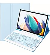 Candy Colors Case for Samsung Galaxy Tab A9 8.7 inch 2023 Model (SM-X110/X115/X117) Folio Tablet ...