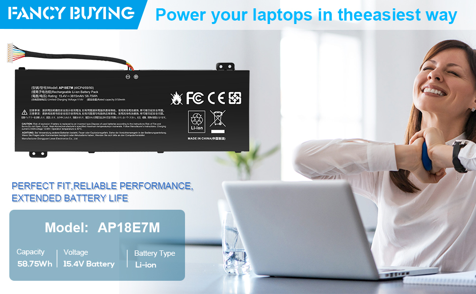 AP18E7M AP18E8M 4ICP4/69/90 battery