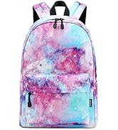 abshoo Lightweight Water Resistant Galaxy Backpacks For Teen Girls Women School Bookbags (Galaxy ...