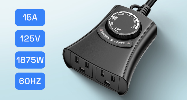 outdoor light timer