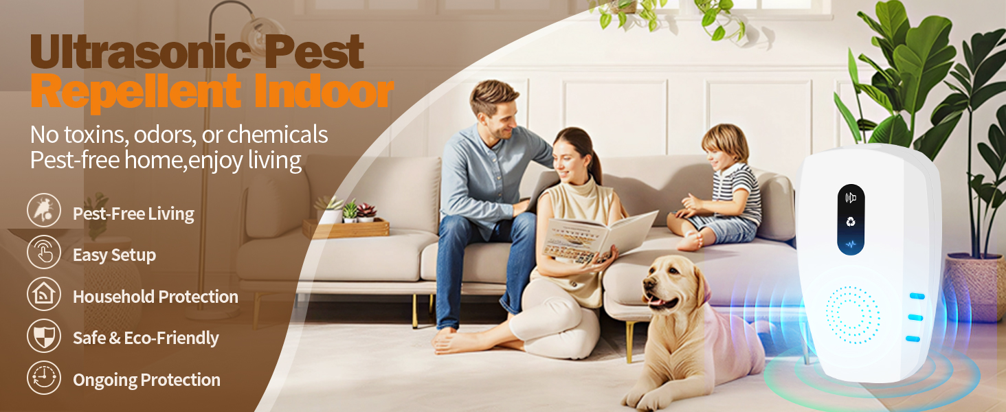 Ultrasonic Pest Repellent Indoor