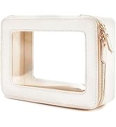 Makeup Bag for Women, Clear Cosmetic Bags Travel Toiletry Bag, Heavy Duty Makeup Organizer, Cute ...