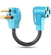 CircleCord NEMA 10-30P to 14-50R EV Charger Adapter Cord Compatible with Tesla Model 3/S/X/Y, 30 ...