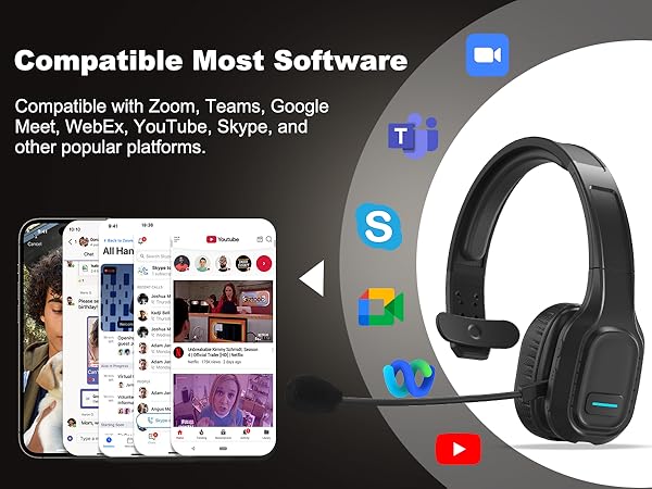 Single Ear Wireless Headphone m2