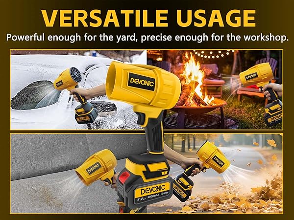 Blower for Patio Cleaning