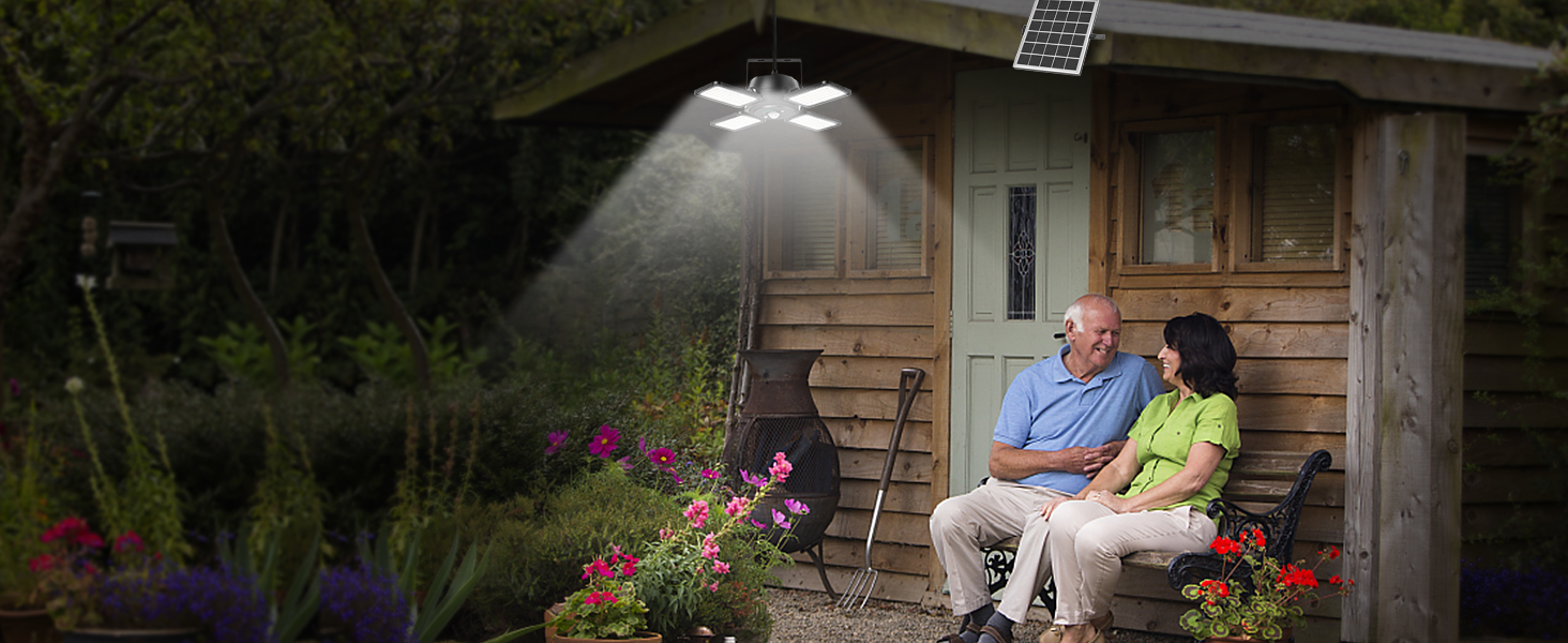 split solar shed light