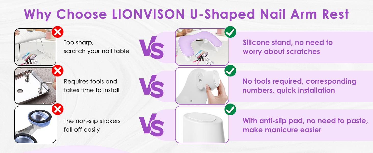 hand rest for nails tech