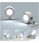 Koopala 2PACK LED Wall Lamps with Rechargeable Battery Operated, Wall Mounted Lights with 3 Brigh...
