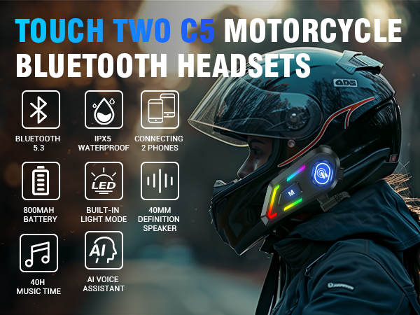 bluetooth motorcycle helmet