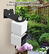 2Pack Corner Wall Mount Bracket for Wyze Cam Pan V3/V2, Wyze Cam V3