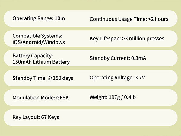 mini wireless keyboard