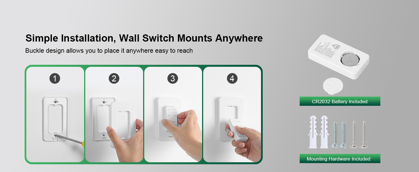 remote light switches wireless