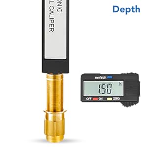 Depth measuring by Digital caliper