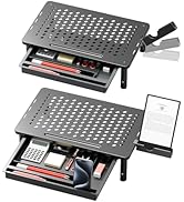 Canyora computer monitor stand with Drawer, 2 Pack