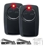 klik5u-bk2 klik3u-bk clicker universal 2-button remote for chamberlain LiftMaster Craftsman Genie...