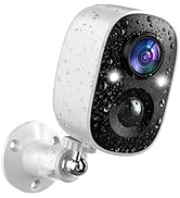 Mysight Security Cameras Wireless Outdoor, 2.5K WiFi Battery Powered Indoor Camera for Home Secur...
