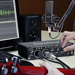 Comes with 48V phantom power supply