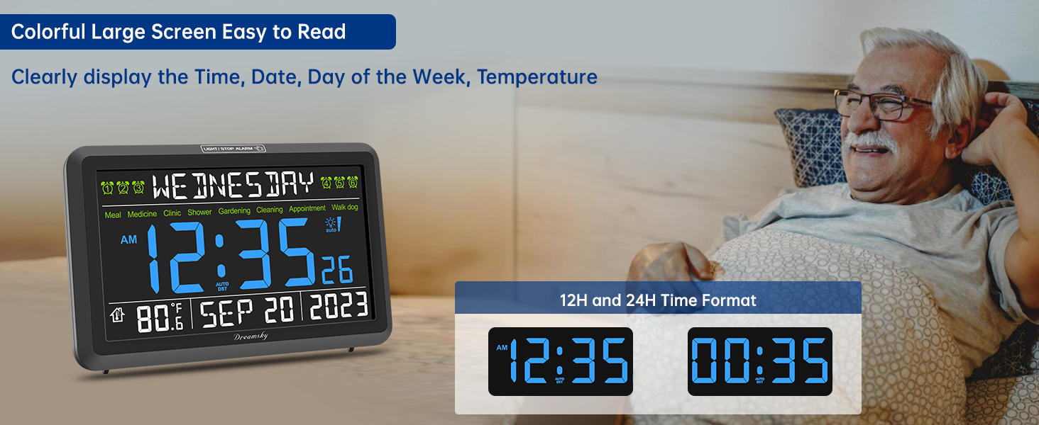 dementia clocks for seniors