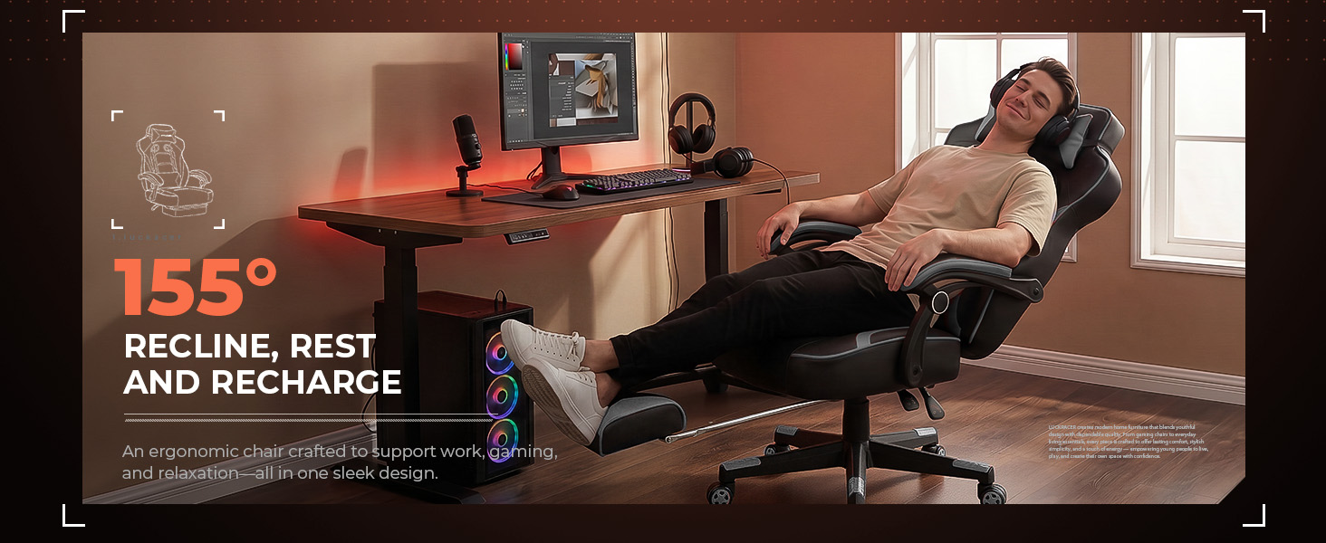 GTPLAYER Gaming Chair for Adults