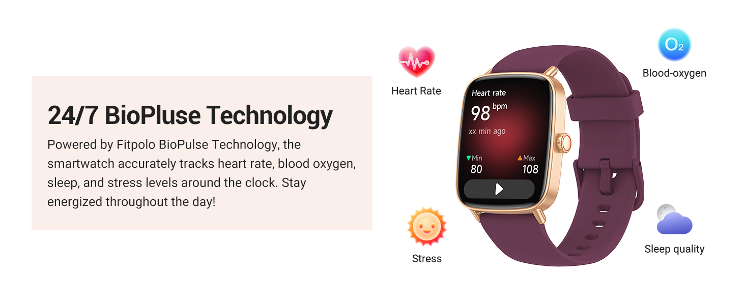 smart watch with health monitoring