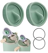 Leak-Proof Silicone Stopper and Gasket Rings Set for Owala FreeSip Sway 30oz 40oz Tumbler 40oz,Fo...