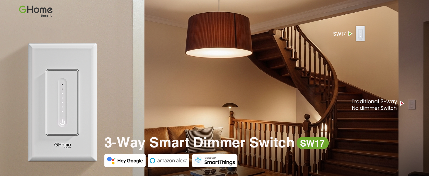 3 way smart dimmer switch