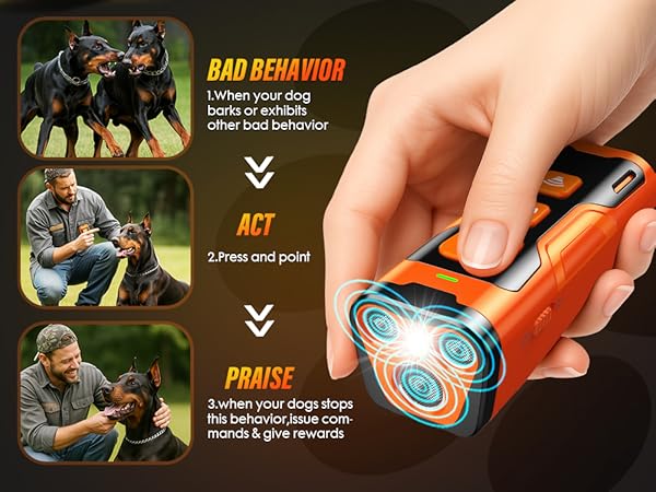 dog bark anti bark deterrent