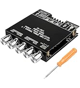 ZK-TB21 2.1 Channel Bluetooth Amplifier Board – 50W×2 + 100W Subwoofer, APP Control, Treble/Bass ...