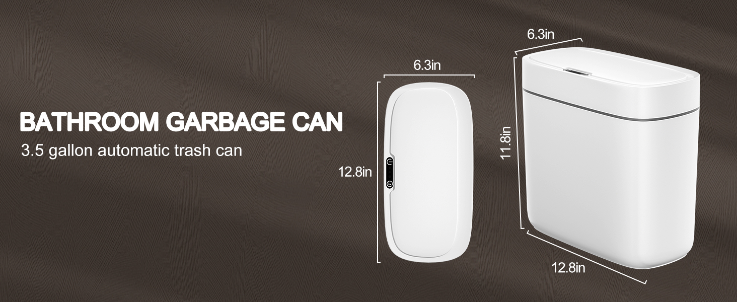 hands free trash can · automatic garbage can · self opening trash can · 0.3 second sensor