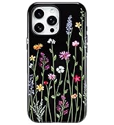 BITOBE Case for iPhone 16 Pro Max [Compatible with MagSafe] Floral Flowers Design Bold Protective...