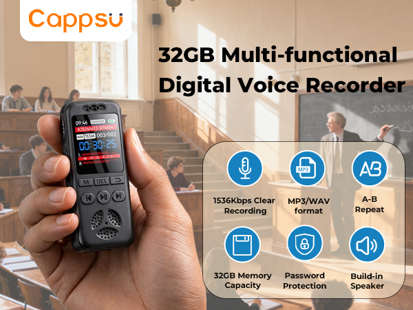 cappsu voice recorder