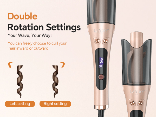 LANDOT Automatic Curling Iron 1-inch