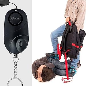 Personal Alarm Women Kids and Elders Self Defense Security Key Chain