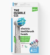 The Humble Co Bamboo Electric Toothbrush Heads Compatible with Oral B Toothbrushes - Replacement ...