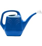 Bloem Classic Watering Can: 2 Gallon Capacity - Classic Blue - Durable Resin, Removable Nozzle Sp...