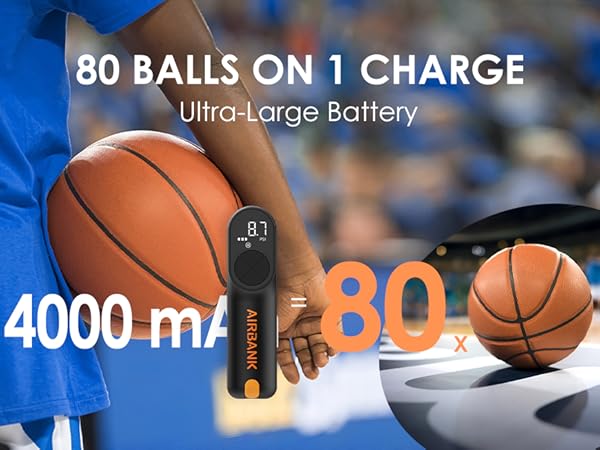 electric ball pump smart air pump for basketball