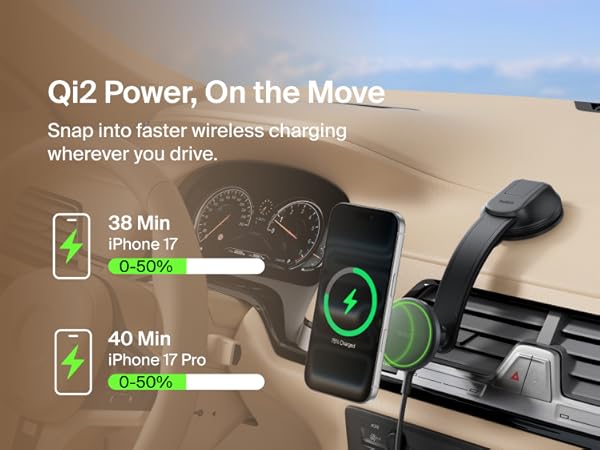 Wireless Car Dash Mount