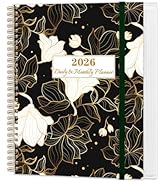 2026 Daily &amp; Monthly Planner Calendar - Daily Planner Calendar One Page Per Day from January 2026...