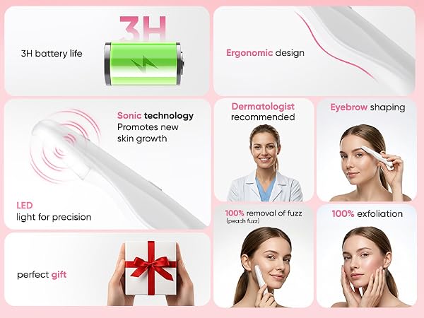 Sonic Dermaplane Tool