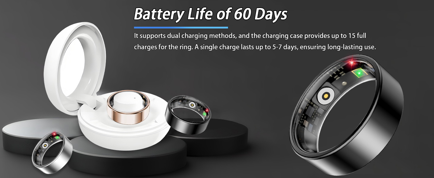 smart ring for women men, sleep tracker ring, fitness tracker, health ring, fitness rings for women