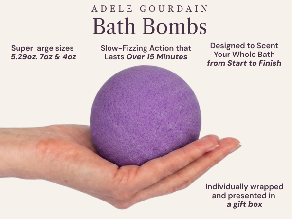 bath bombs for valentines day gift box for her self care, luxury spa gift set, gift box for partner
