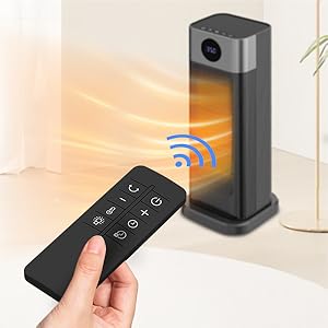 space heater with remote