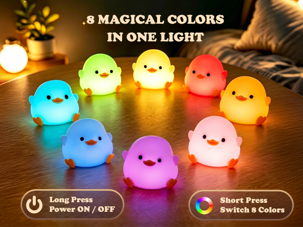 duck night light