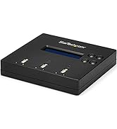 StarTech.com Standalone 1 to 2 USB Flash Drive Duplicator / Cloner / Eraser, Multiple USB Thumb D...