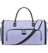 Convertible Garment Bags for Travel, Carry On Garment Duffle Bags for Women, Garment Bag with Sho...