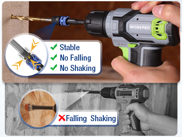 WORKPRO Drill Bit Extension