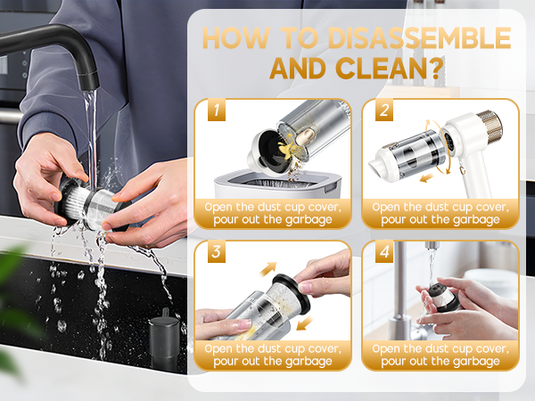 HOW TO LISASSEMBLE AND CLEAN?