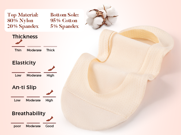 natural socks women loafer