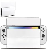 Custom Faceplate Cover for Nintendo Switch OLED Charging Dock, Anti-Scratch Switch OLED Dock Cove...
