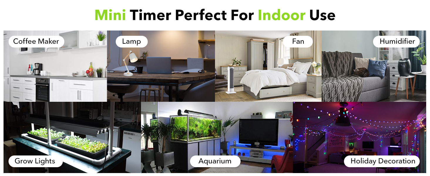 mini timer plug outlet